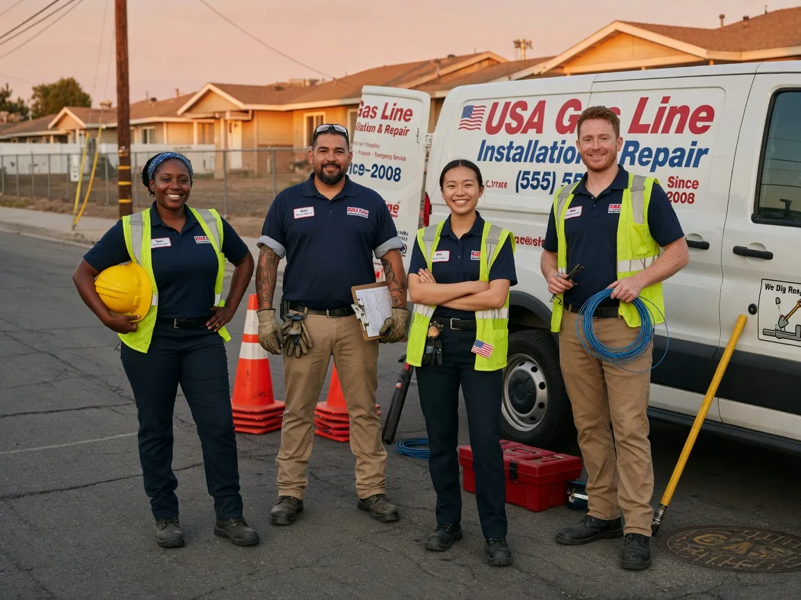 Gas Line Installation company in Cushing, ME